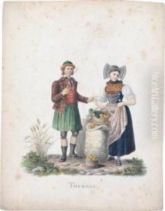 Schweizer Trachten Aus Allen Teilen Des Landes: Glarus by David Alois Schmid