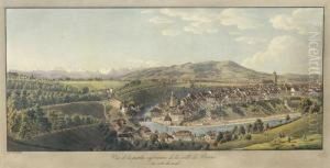 Vue De La Partie Inferieure De La Ville De Berne... by Franz Schmid