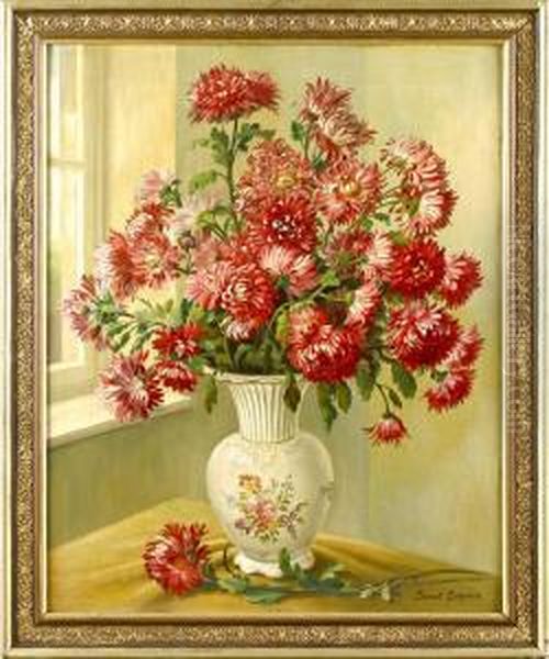 Chrysanthemenstillleben - view 1