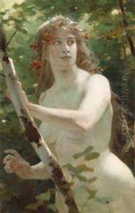 Nymph by Julius Schmid