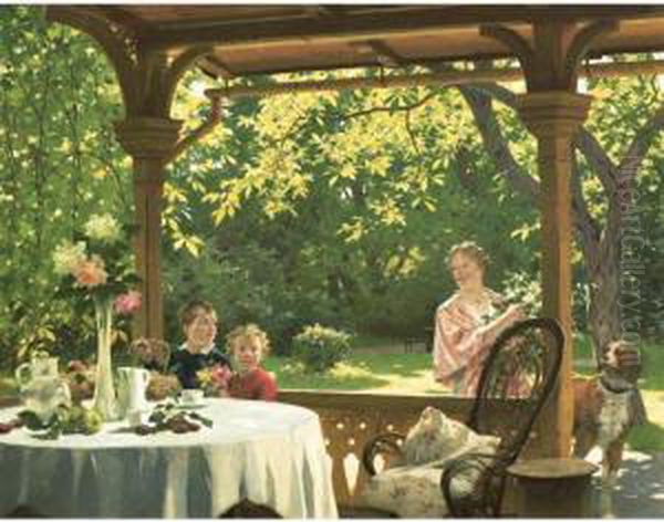 Lunch On The Terrace - view 1