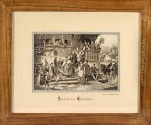 Abschied Vom Elternhause by Adolf Schmidt