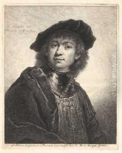 Portratdarstellungen Nach Rembrandt by Georg Friedrich Schmidt