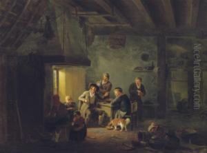 Peasants In An Interior