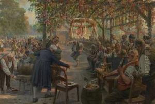 Kegelturnier Auf Dem Jahrmarkt - view 1