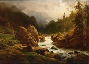 Das Murgthal In Der Schweiz by Hermann Schmidt