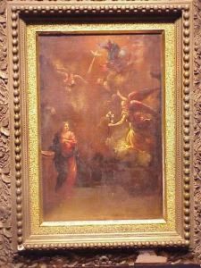 The Annunciation by Johann Heinrich Schmidt