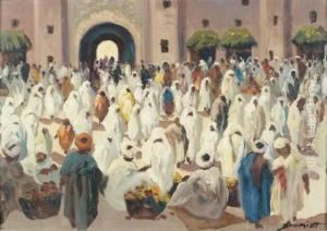 Le Souk by Max Schmidt