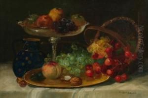Stilleben Mit Trauben by Robert Schmidt