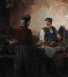 Ein Schwieriger Handel by Hermann Schmidtmann