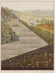 Suite De Quatre Bois Graves by Francois-Louis Schmied
