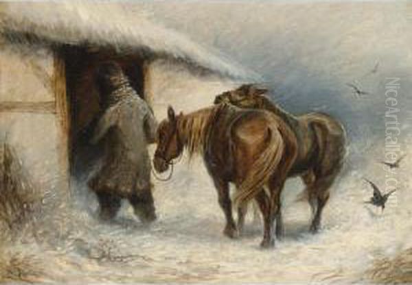Entering The Stable - view 1