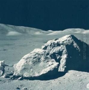 Schmitt Et Le Rocher Lunaire ; Sol Orange A Taurus-littrow, Decembre 1972 by David Schmitt