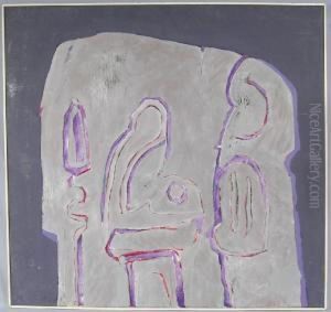 Geschwisterpaar Mit Blumen by Philipp Schmitz