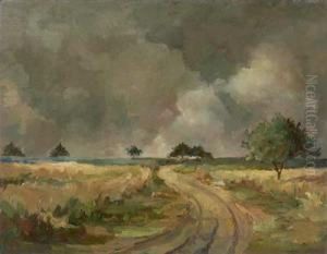 Gewitterstimmung Uber Sommerlandschaft