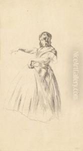 Gertrude Barrison Tanzend by Ferdinand Schmutzer