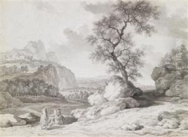 A Couple In A Landscape - view 1