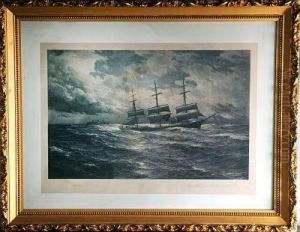 Ships That Pass In The Night by Hugo Schnars-Alquist