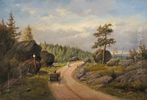 Auf Der Landstrase by Hermann Schnee