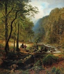 W Lesie by Hermann Schnee