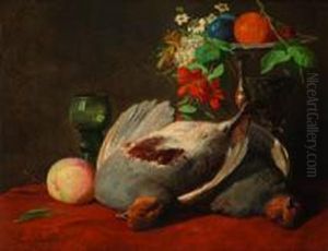 Nature Morte Aux Oiseaux by Luc Schnefels