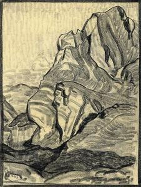Felsenpartie In Berglandschaft - view 1