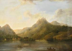 Rhine Landscape With Drachenfels And Nonnenwerth