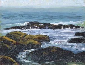 California Seascape by Otto Henry Schneider