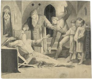 Luther Wird Ohnmachtig by Sasha Schneider