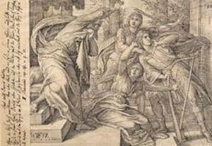 "saul Will Davidtodten". by Julius Schnorr Von Carolsfeld