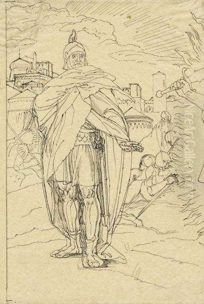 Josua Vor Den Toren Jerichos - view 1
