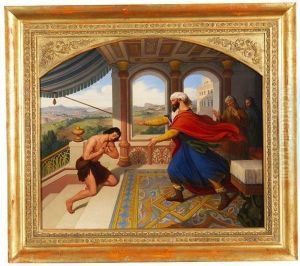 Die Heimkehr Des Verlorenen Sohnes by Ludwig Ferdinand Schnorr von Carolsfeld