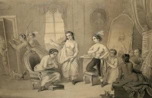 Preparations For The Masquerade by Johann Christian Schoeller