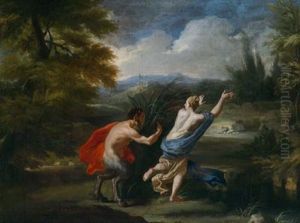 Pan Und Syrinx by Johann Heinrich Schoenfeldt