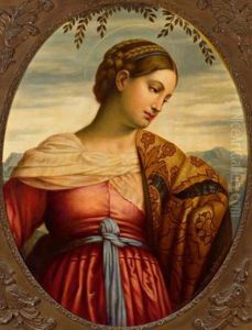 Heilige Justina by Marie Schoffmann