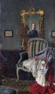 Self-portrait by John William Schofield