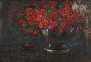Flowers In A Vase by Kershaw Schofield