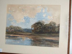 River Landscape by Kershaw Schofield