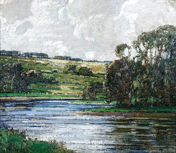 An Open River Landscape - view 1
