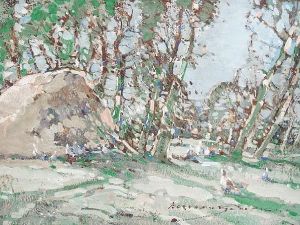 Poultry In A Meadow
