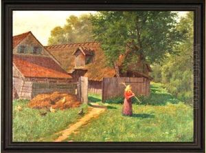 Landschaftsmaler by Paul Scholz