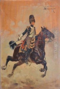 Cavalier Chargeant by Francois Schommer