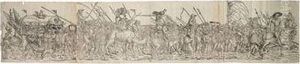 Army Train And Death by Erhard Schon