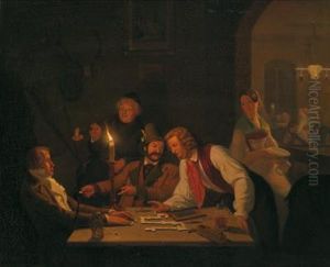 Partita A Domino Nell""""osteria by Friedrich Wilhelm Schon