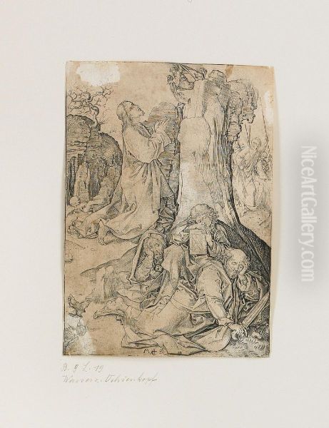 Christ On The Mount Of Olives - view 1