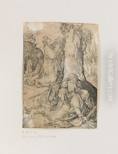 Christ On The Mount Of Olives