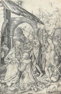The Adoration Of The Magi by Martin Schongauer
