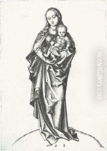 The Madonna And Child With An Apple The Madonna And Child With An Apple