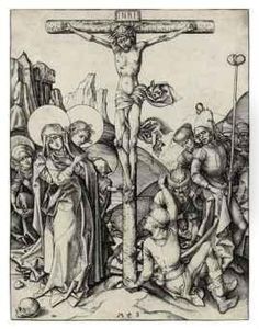 The Crucifixion by Martin Schongauer