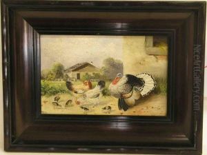 Der Huhnerhof by Alfred Schonian
